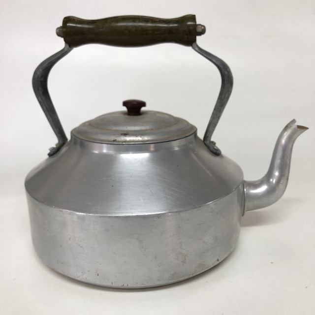 KETTLE, Aluminium w Black Handle